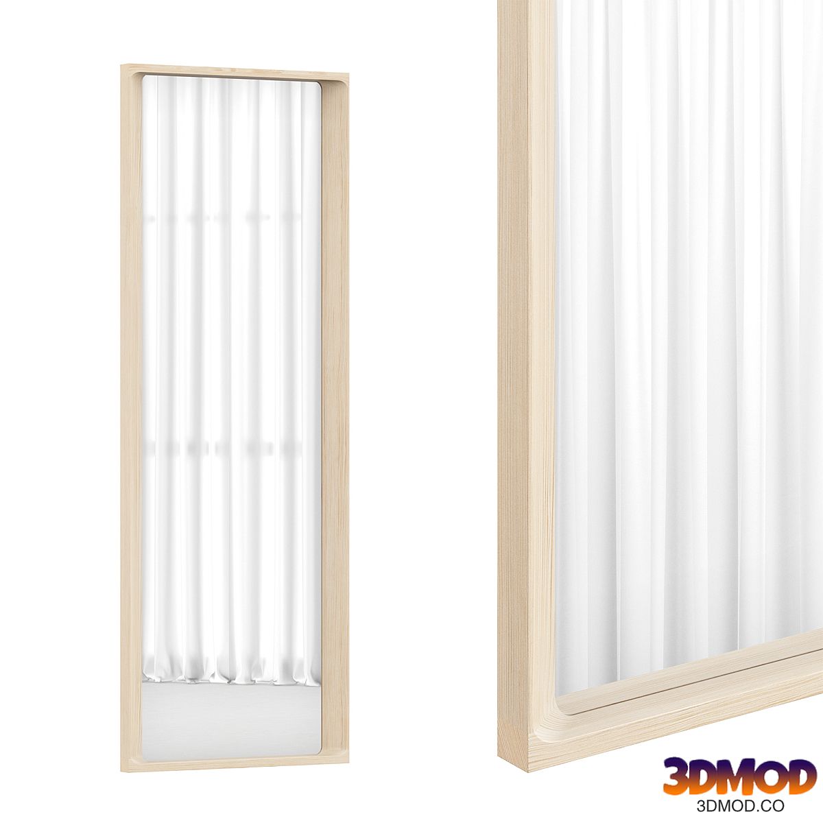 Arced Mirror by Muuto
