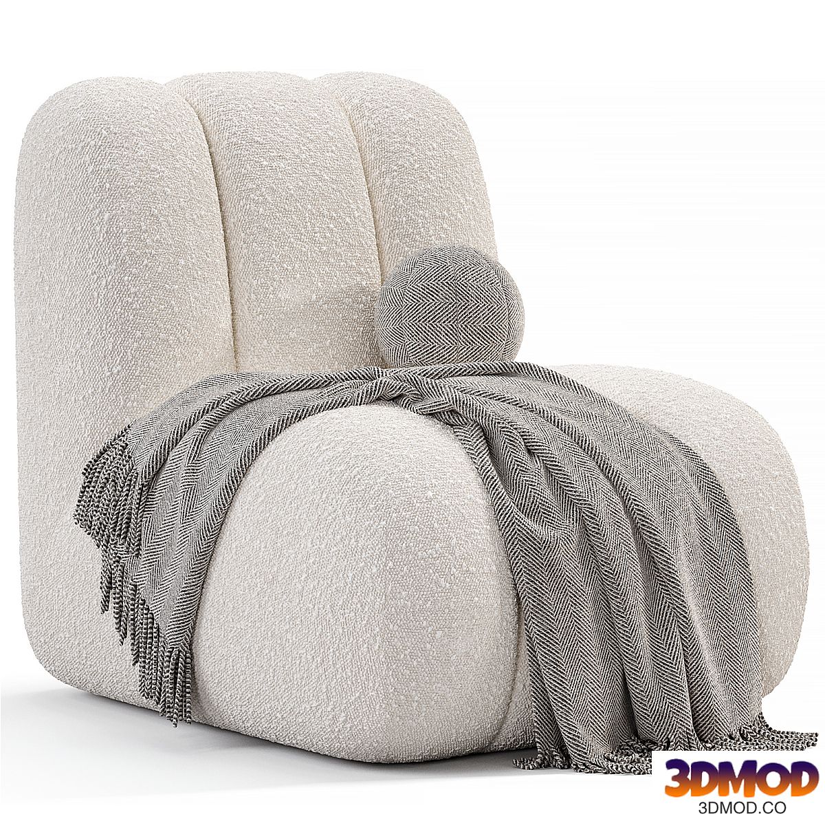 Toe Chair Smoked Sand