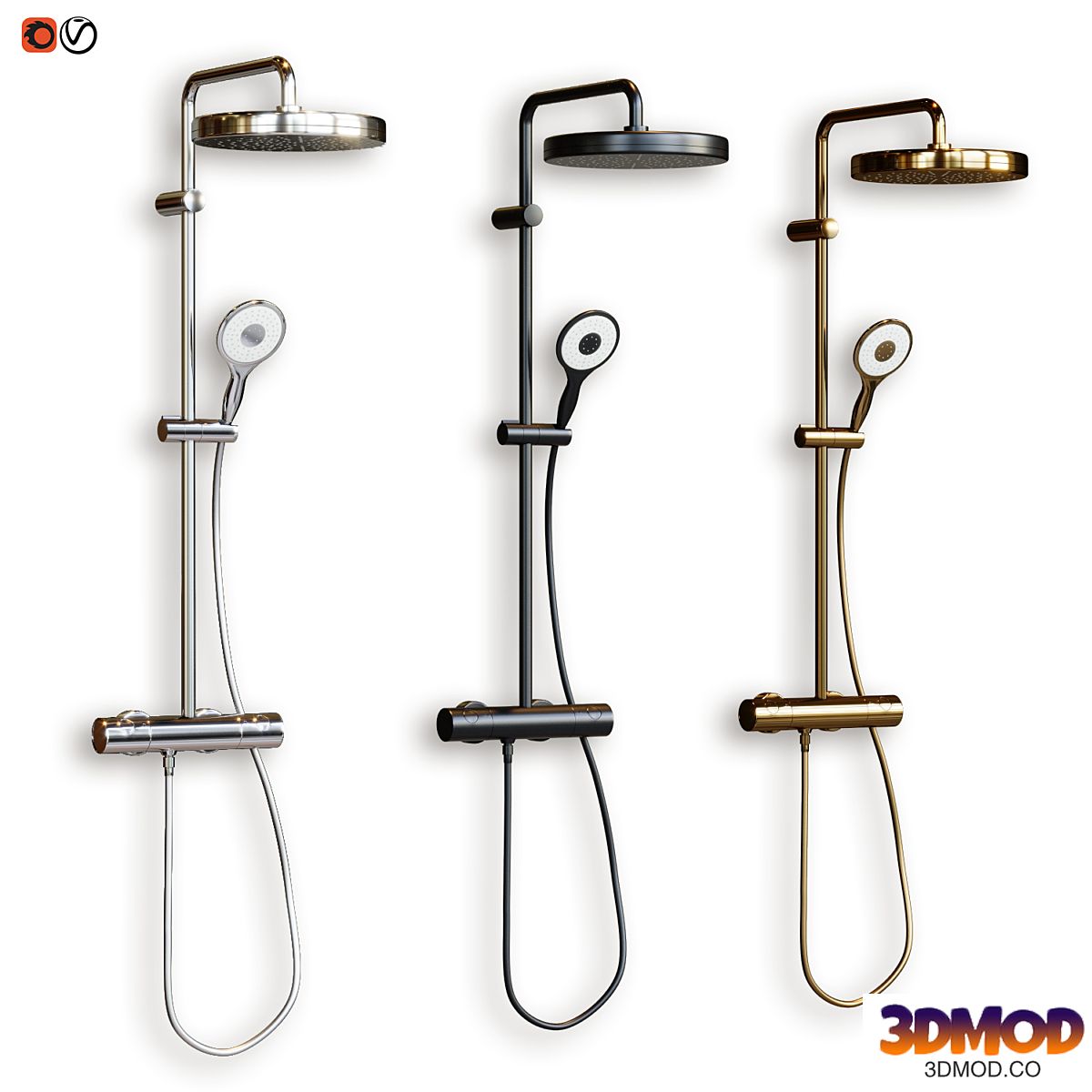 Shower stand mixer GROHE TEMPESTA