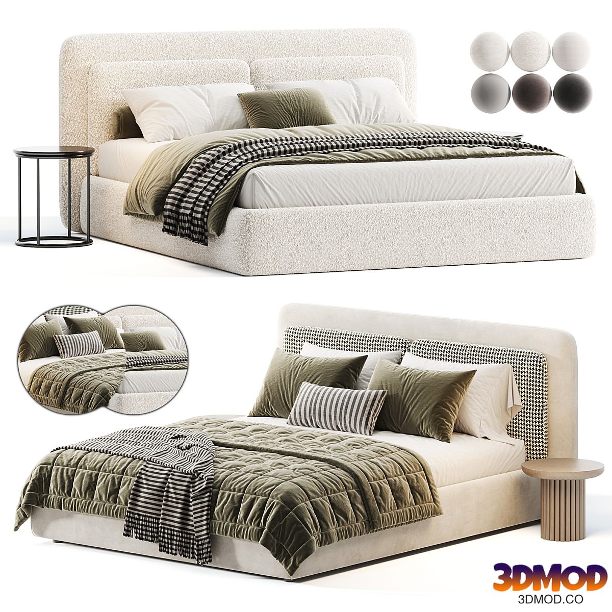 Savona Bed By Comocasa