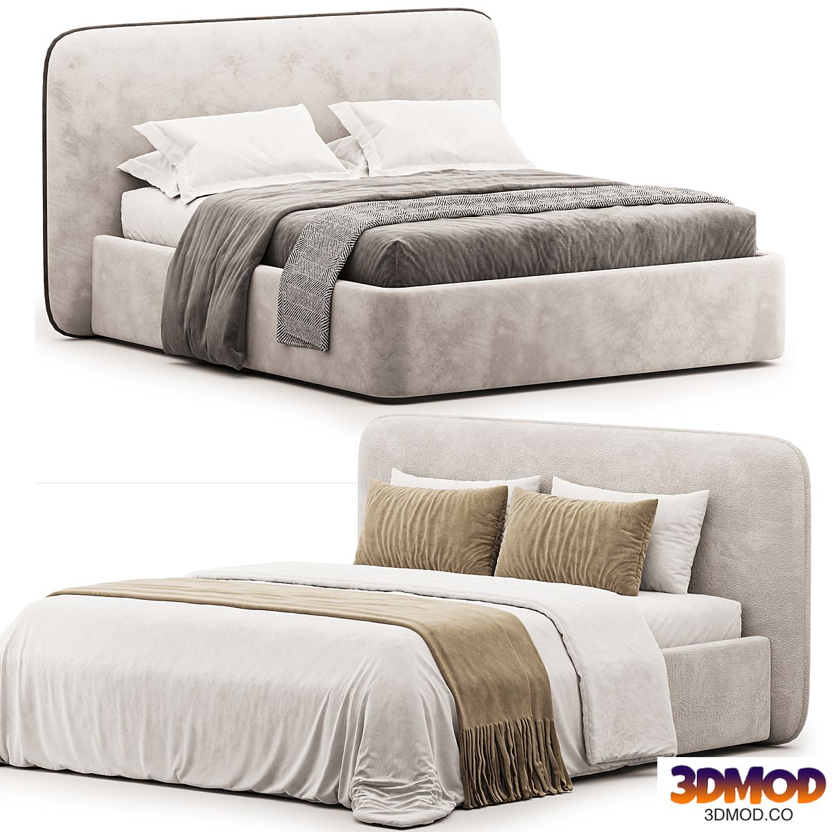 Barry bed with compartment