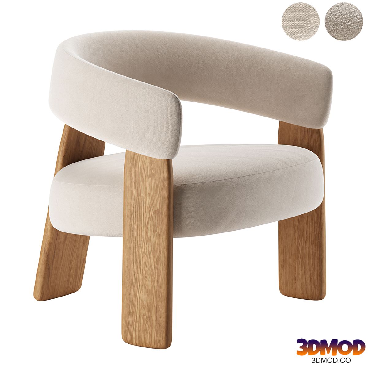 ORU Armchair by Andreu World