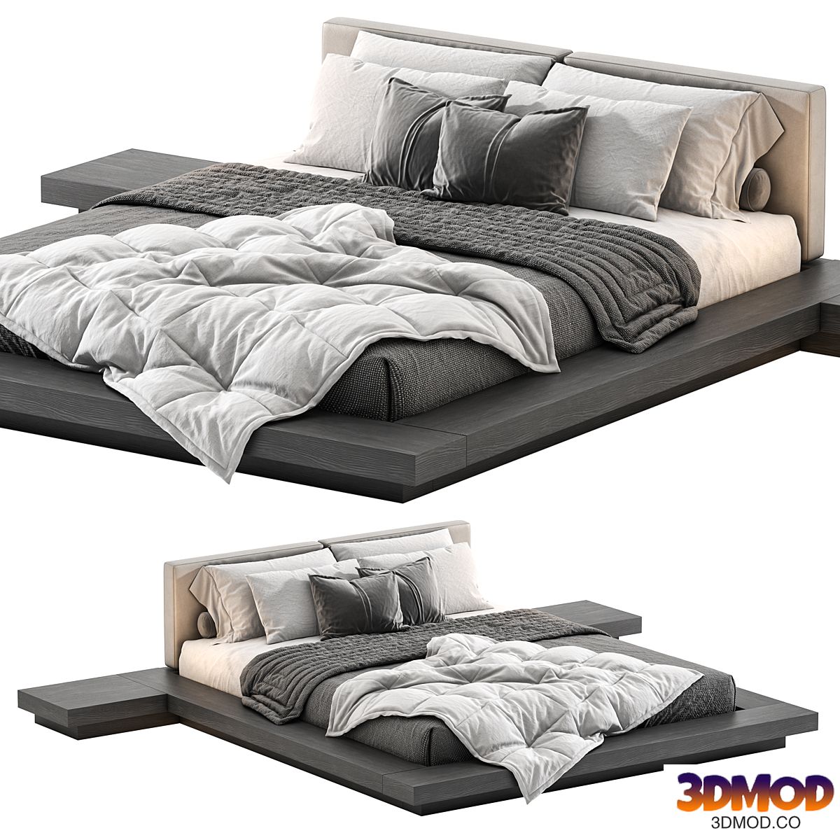 Modrest Opal Modern bed