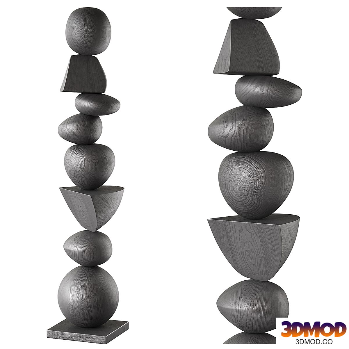 A Sculpture of Dark Elegance