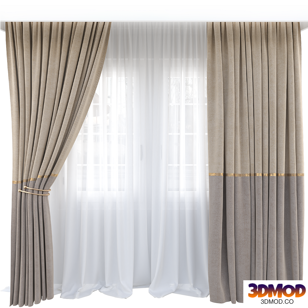 Curtain N6 With Window