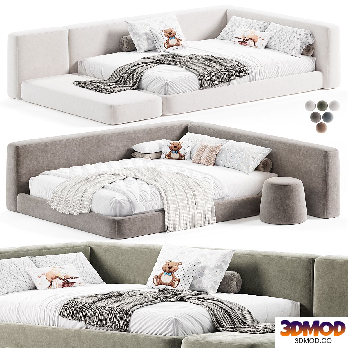 Siena Kids bed by Como