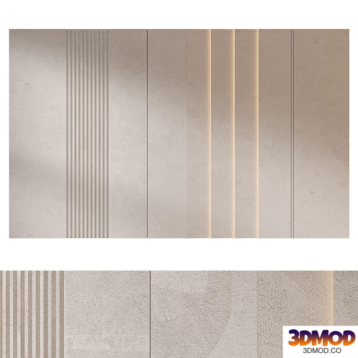 Headboard 3d Wall Panel 24