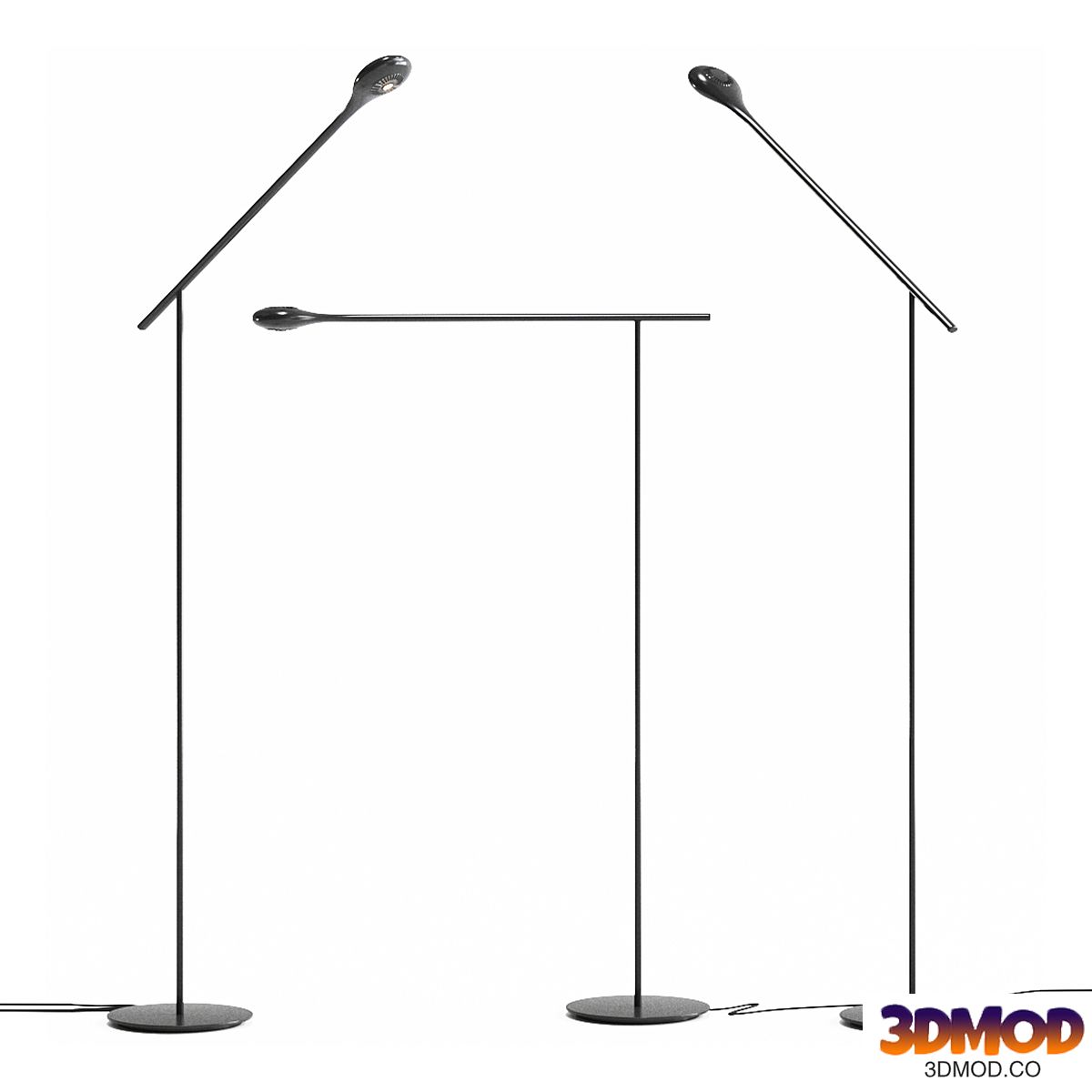 Tokio Carbon Light Floor Lamp