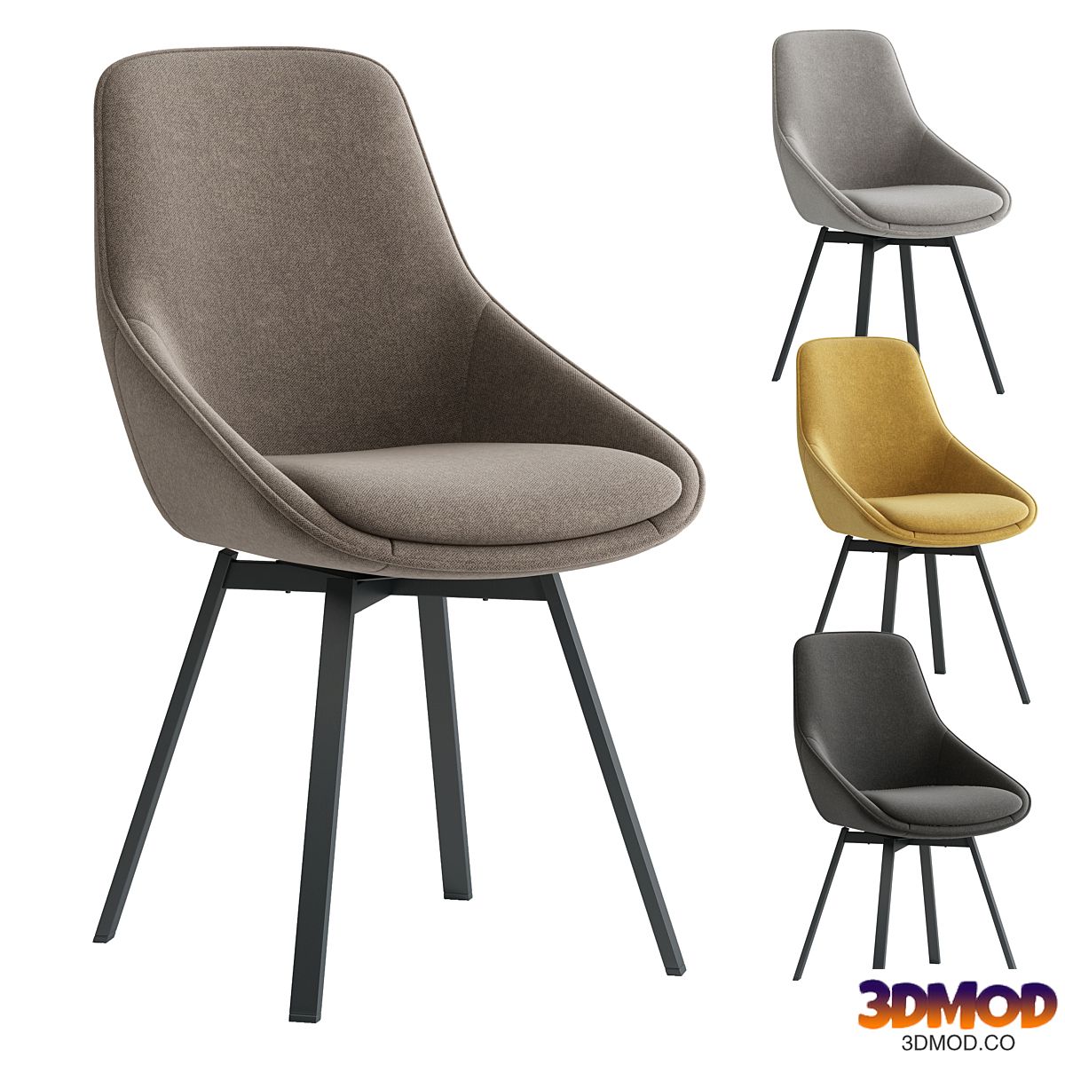 Jenna Swivel Chair. Kave Home