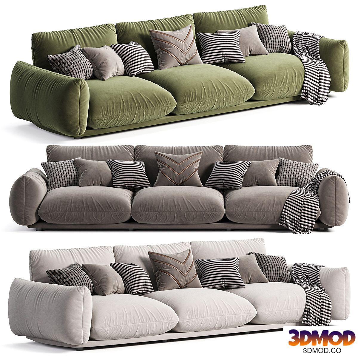 Ren Sofa by Gemelo