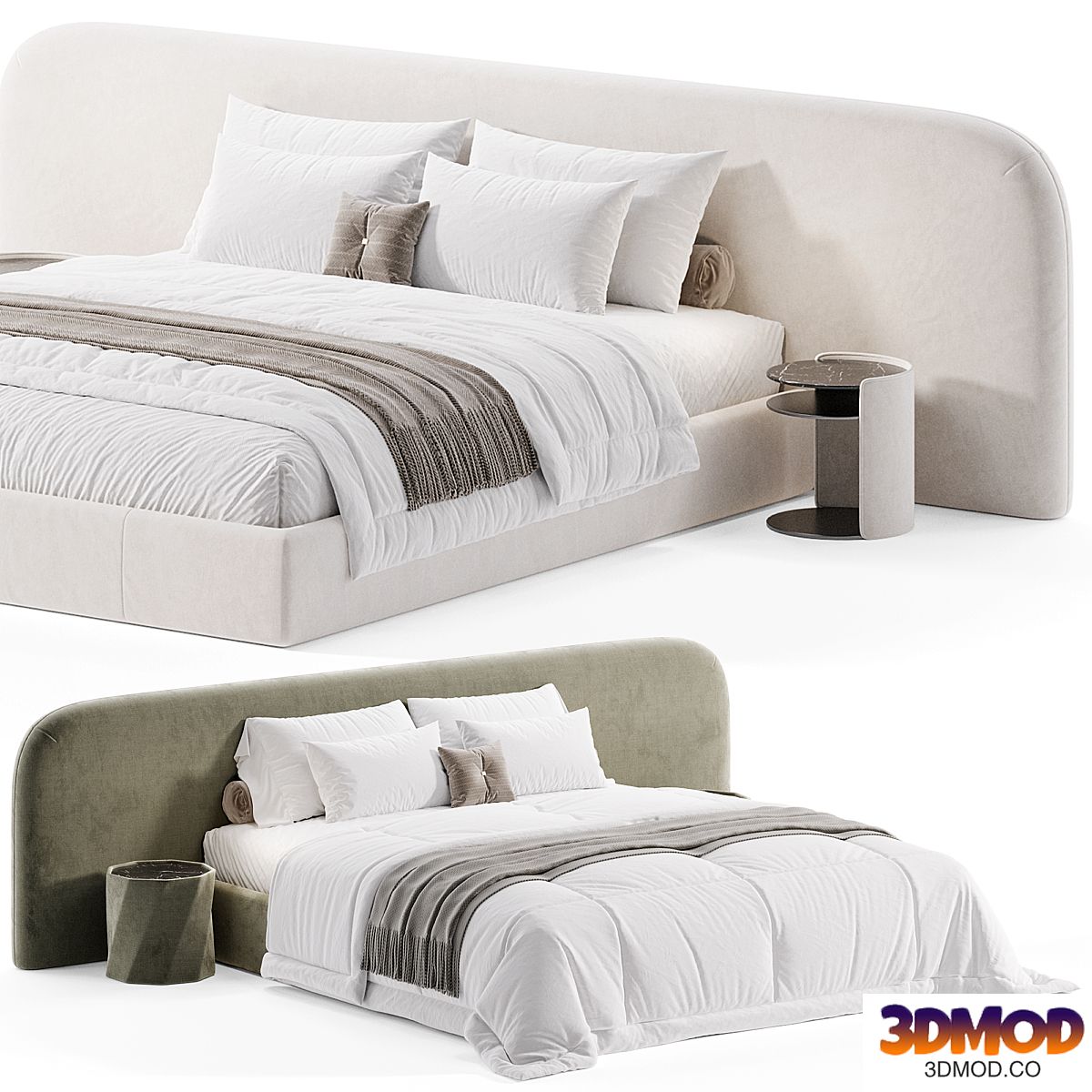 New Comfort Solid Wood Bed