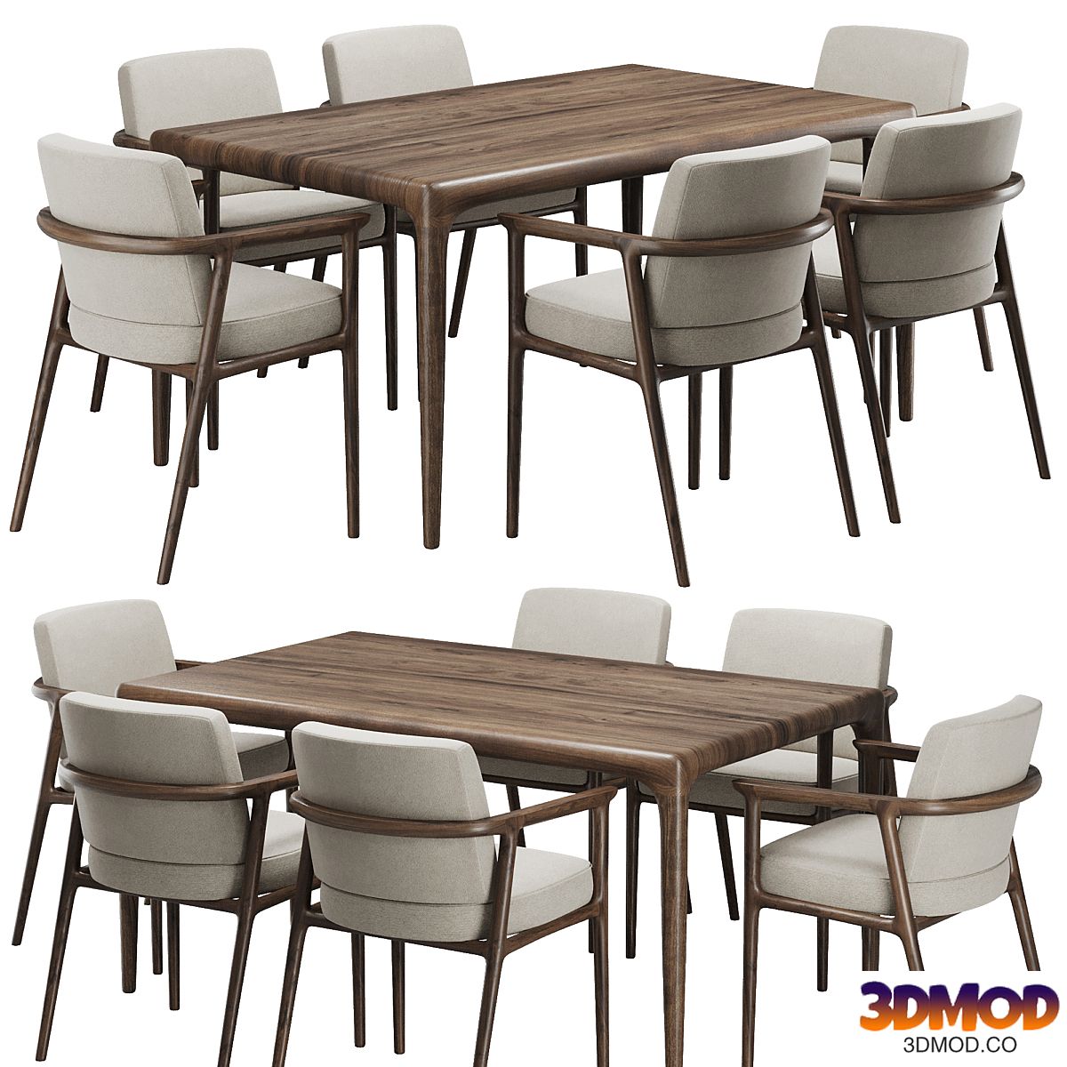 Dining chair and table191