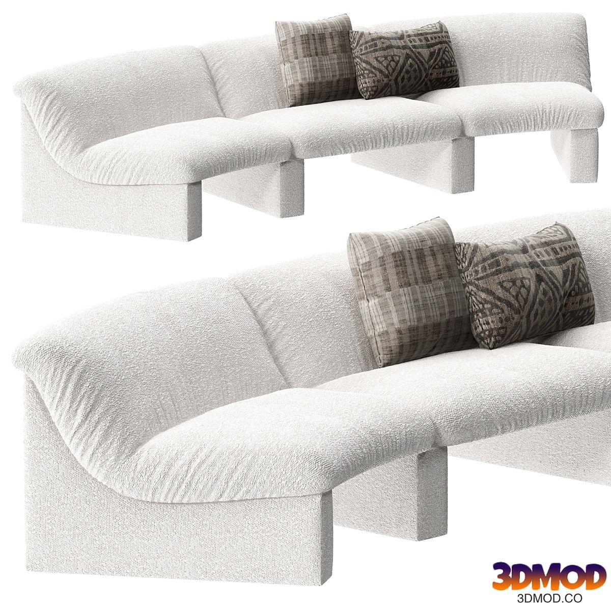 Snow modular sofa