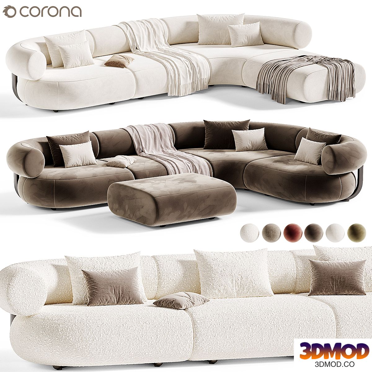 Fat Sofa Modular By Tom Dixon