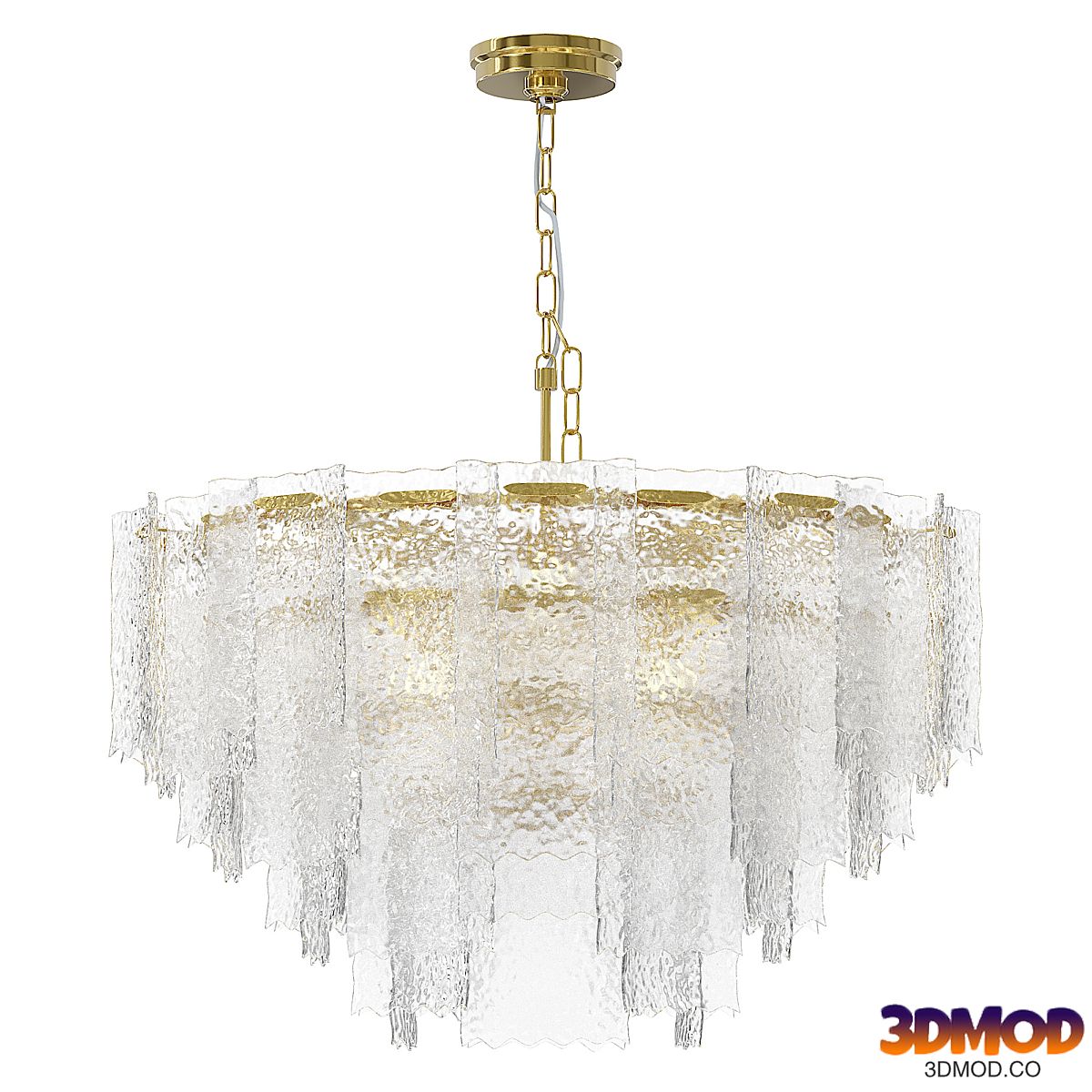 Hanging round chandelier