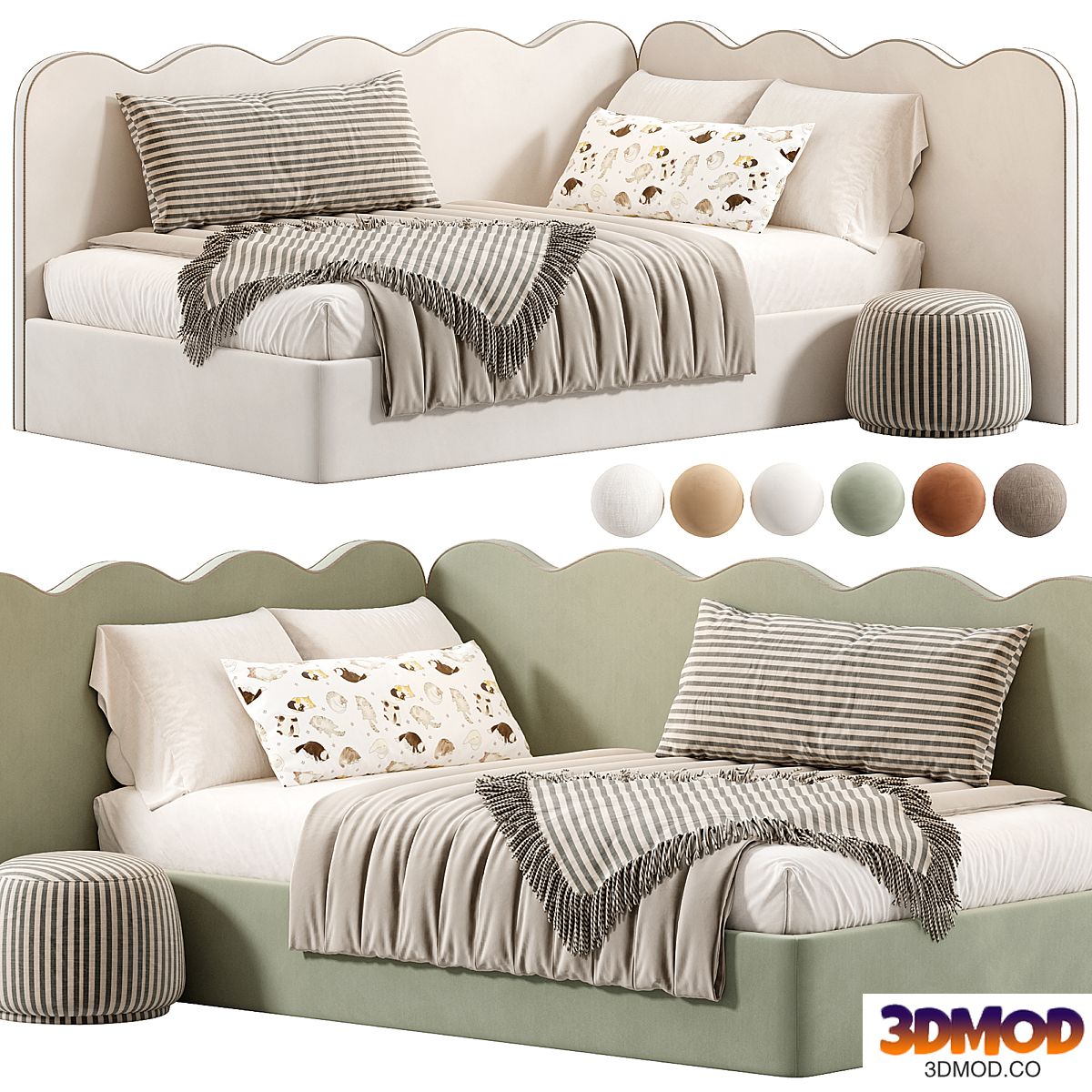 Corner bed Riviera