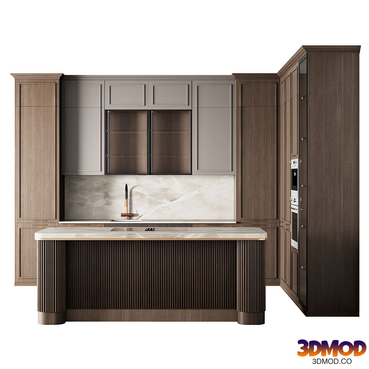 neoclassic kitchen 17