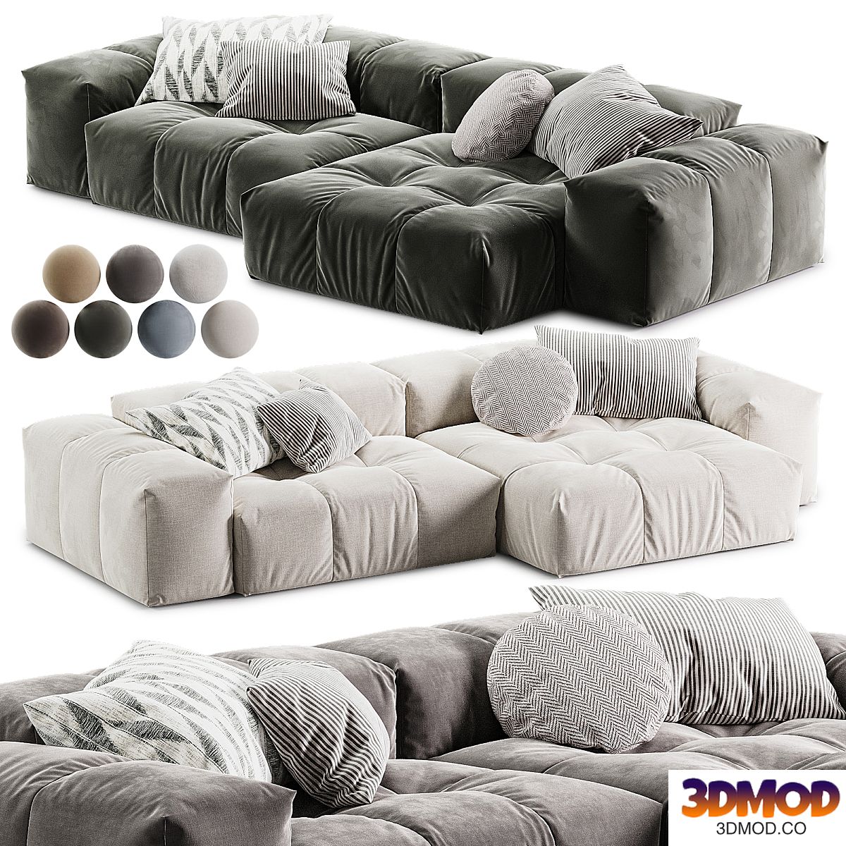 Pixel Corner Sofa | Saba