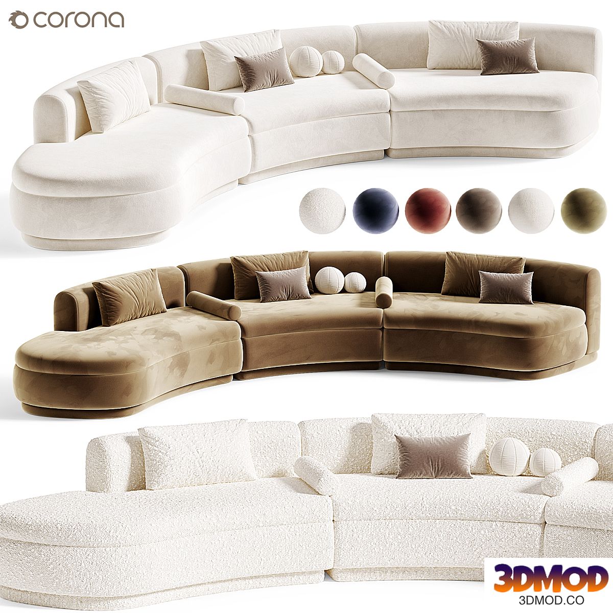 Baxter Piaf Sofa 02