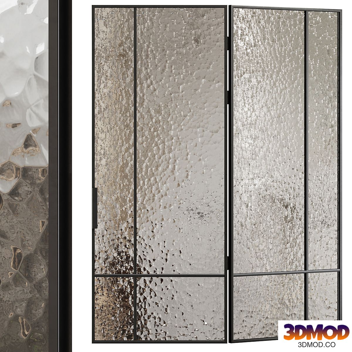 Swing glass doors 02