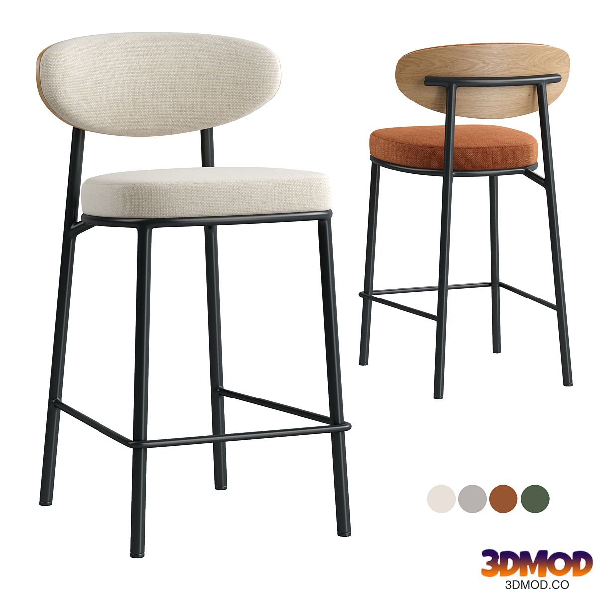 Harvin Half Bar Stool. Divan.ru