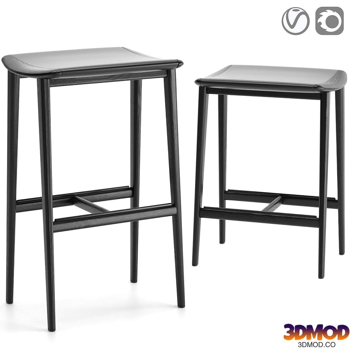 Minotti Fynn Stool