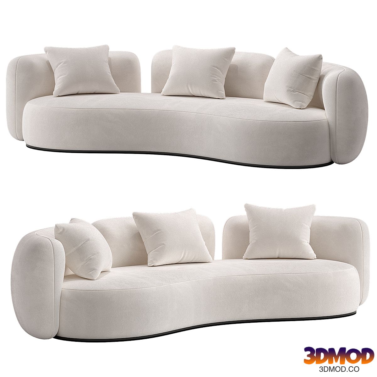Secolo Tateyama XL Sofa Fabric Sofa