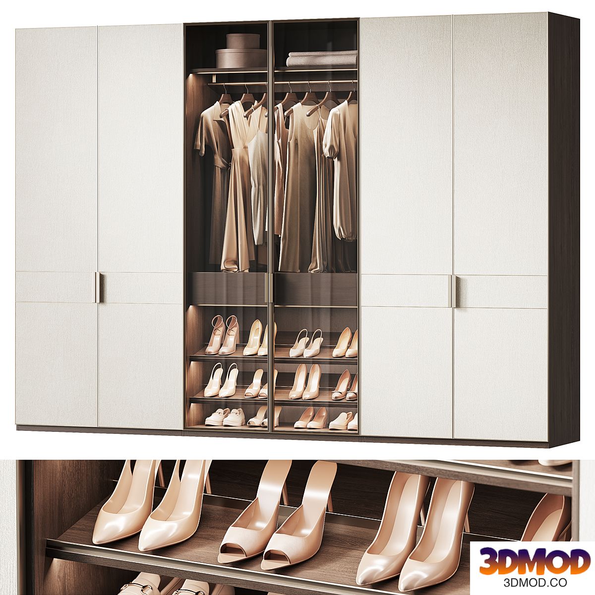 Poliform Code wardrobe
