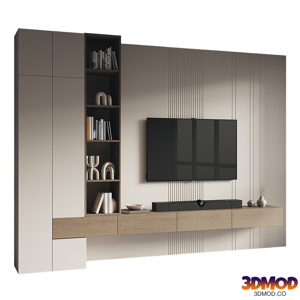 TV wall set 107