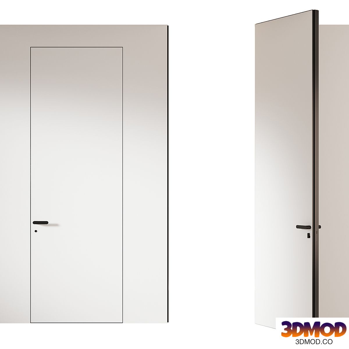 Hidden doors Piu Design