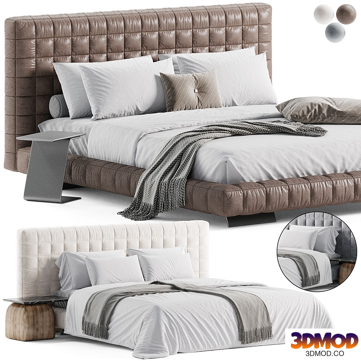 Minotti Twiggy Bed