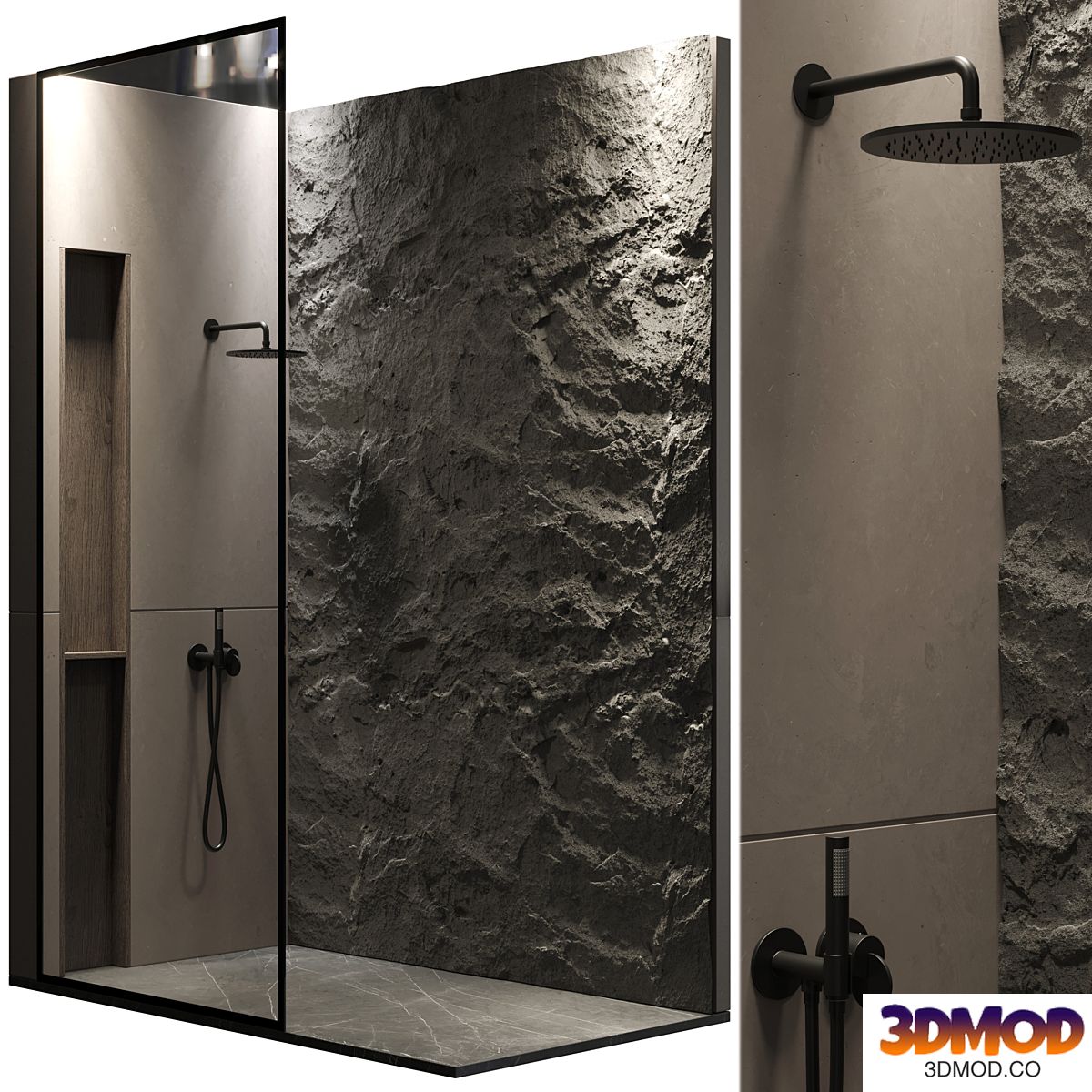 Corner Shower Cabins 02