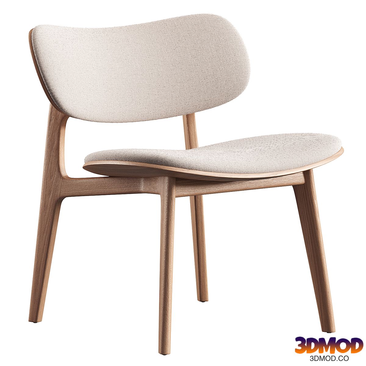 Sinni Lounge Chair Oak