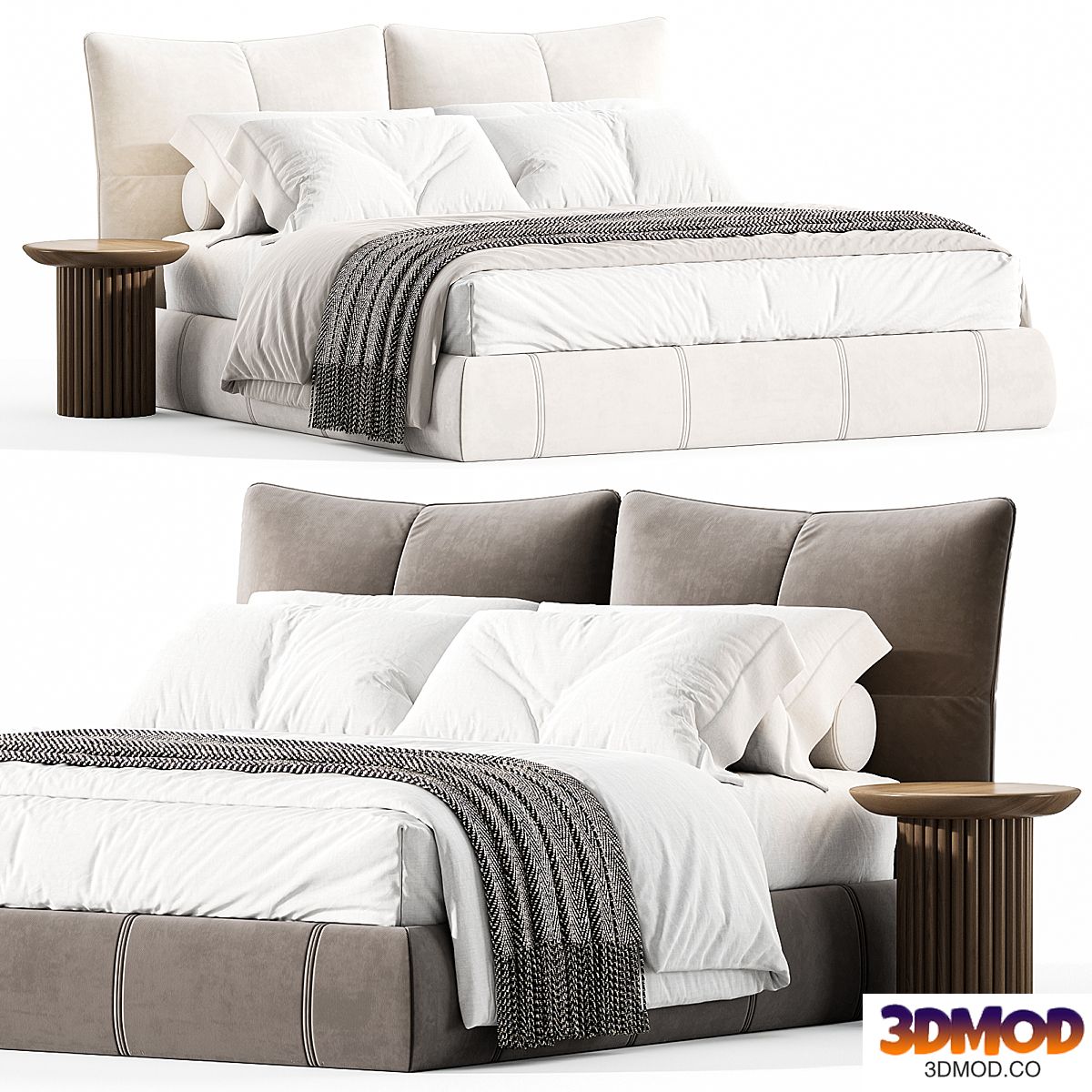 Elle Bed by la Falegnami
