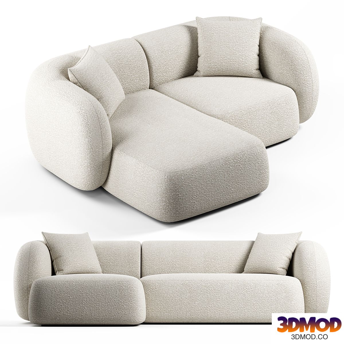 Kave Home - Martina, 2 and 3 seater sofa