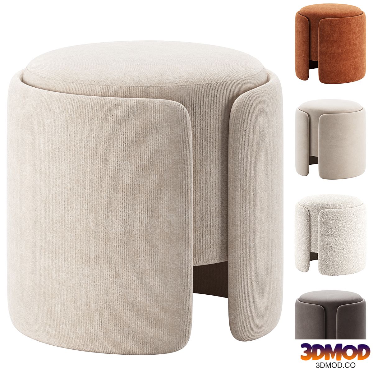TAKS Pouf By Stool Group