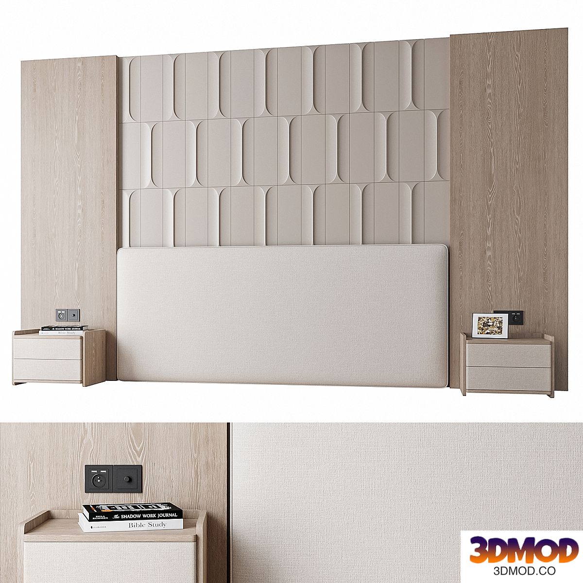 Headboard Wall 003