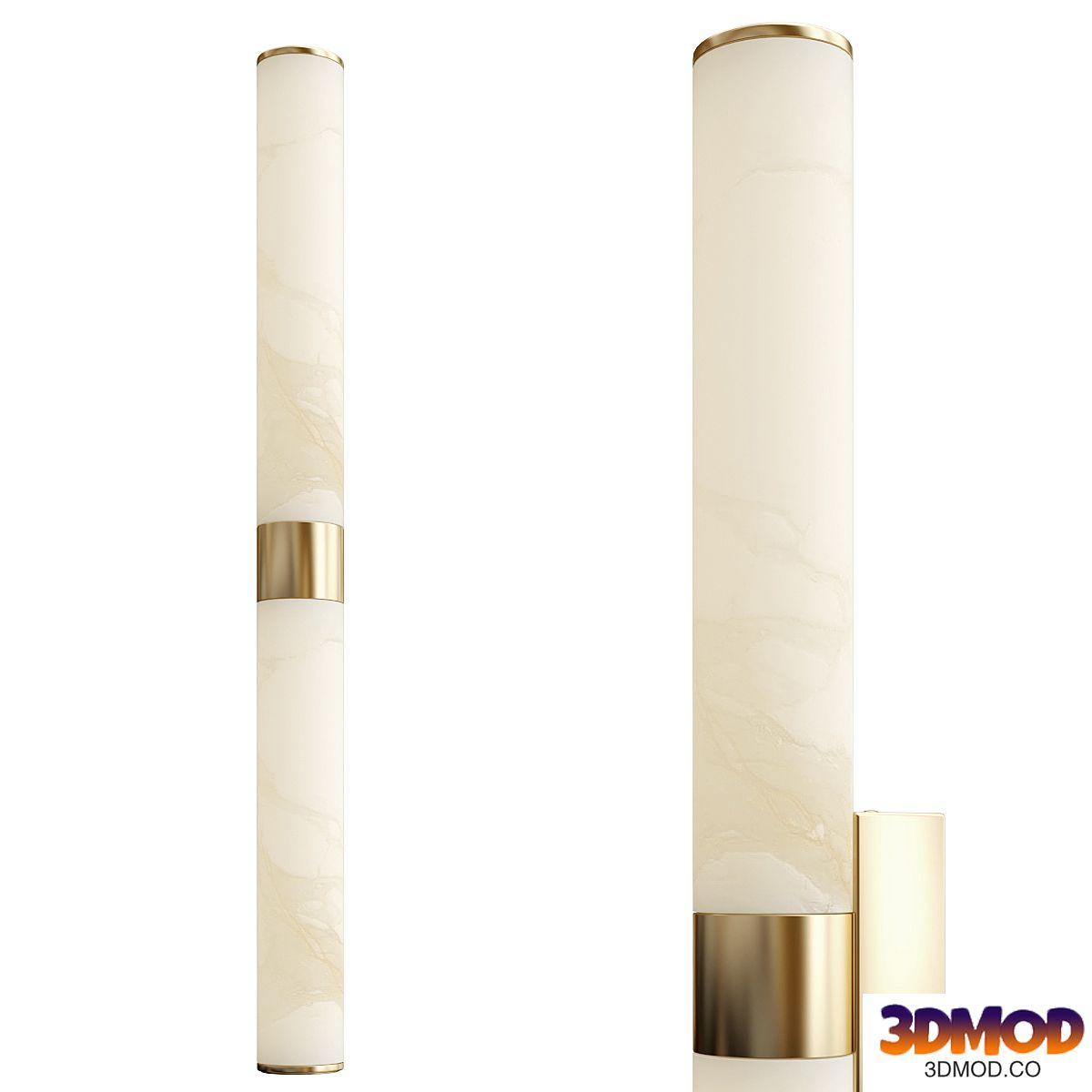 Line Alabaster Wall Light