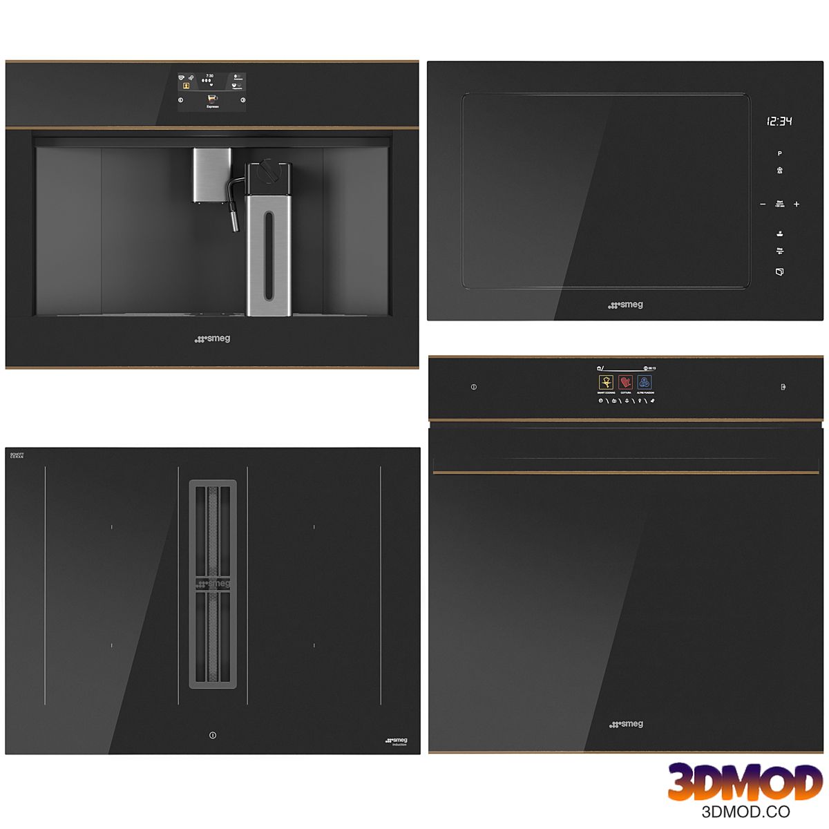 SMEG kitchen appliance collection