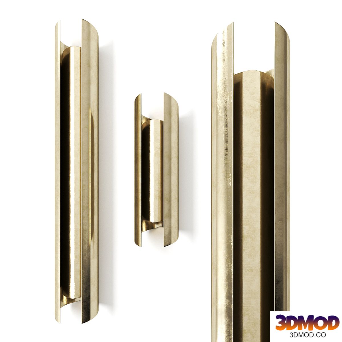Cyrus Double Ii Xl by Brabbu Wall Lamp