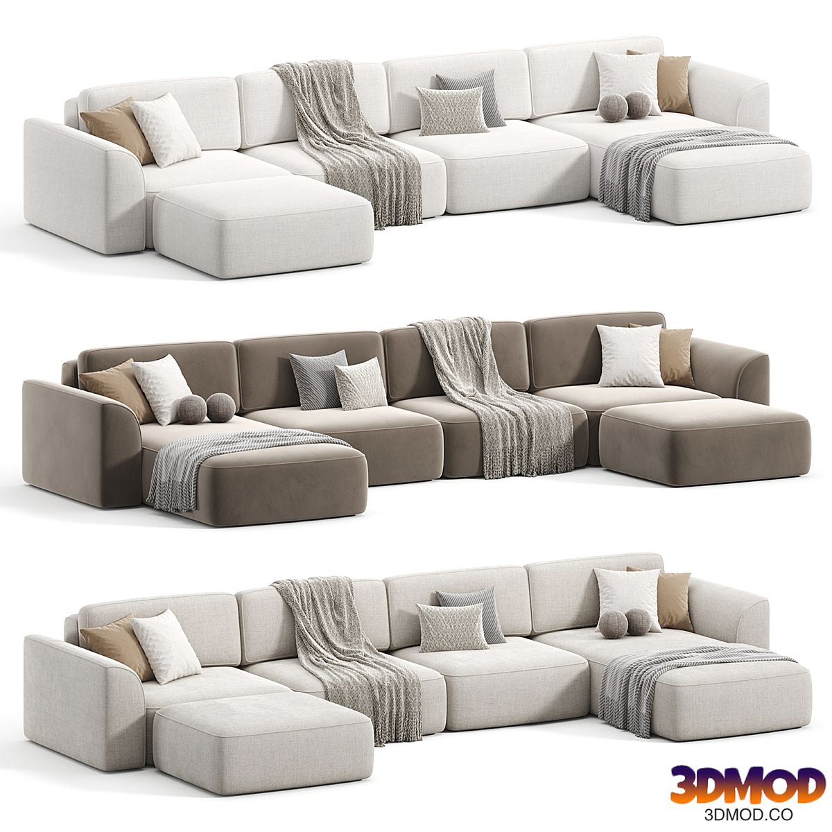 KING SE chenille Sofa 4