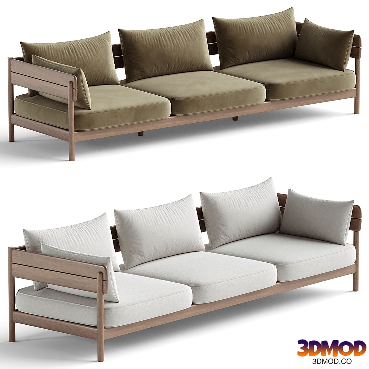 Tanso Outdoor 3 Seater Sofa