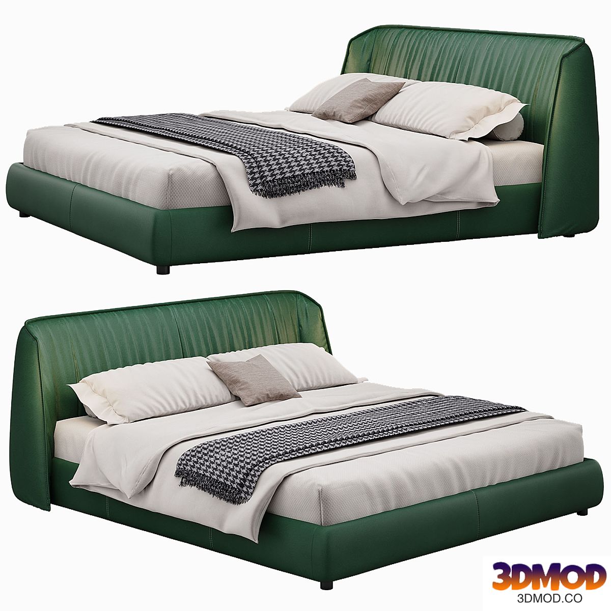 Archibald Bed By Poltrona Frau