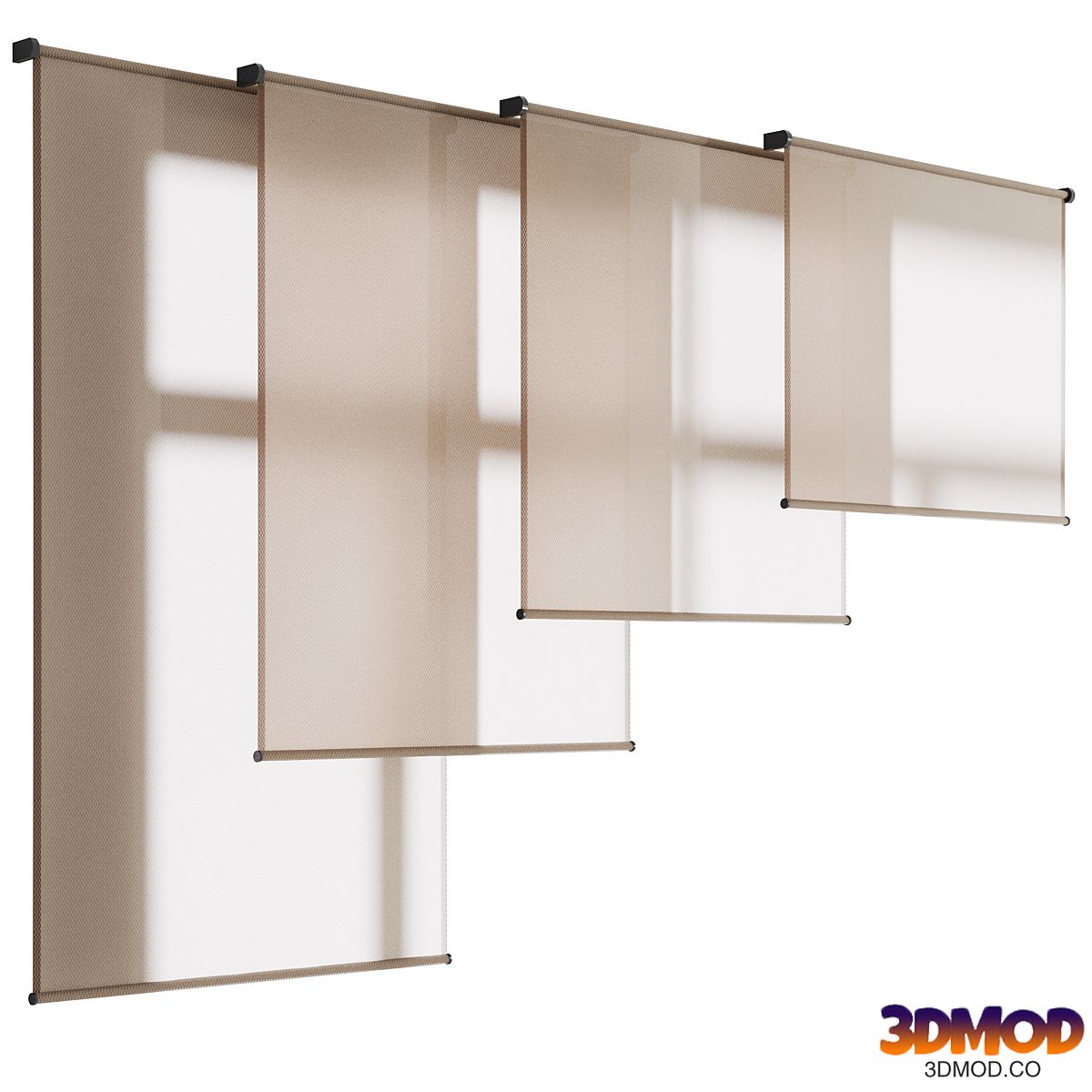 Roller blind set 1