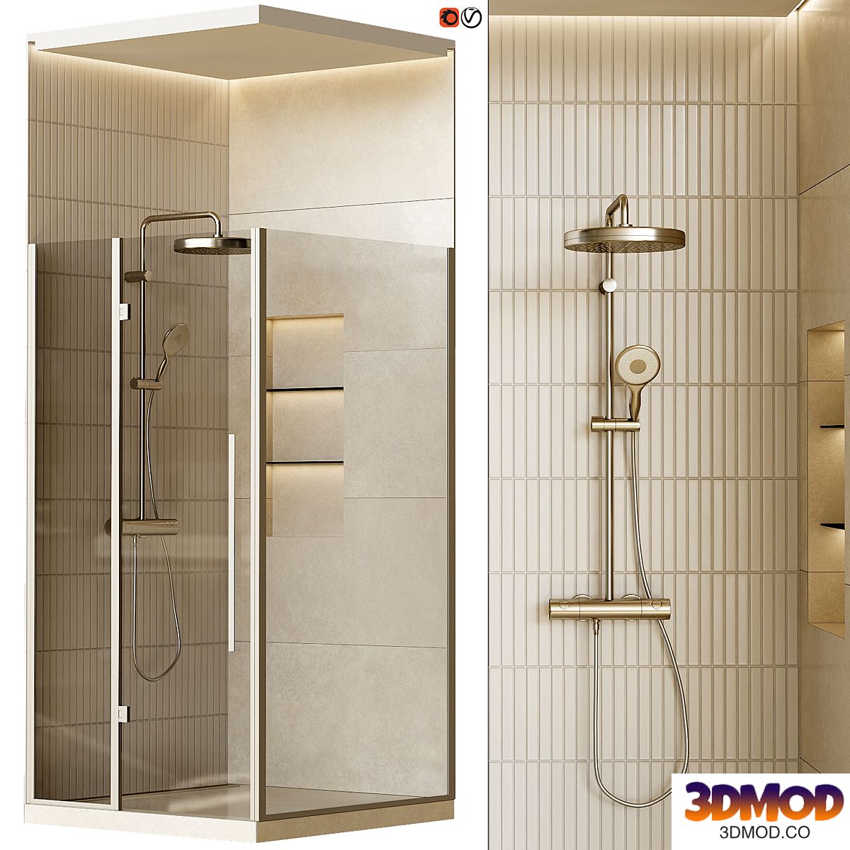 Shower cabin