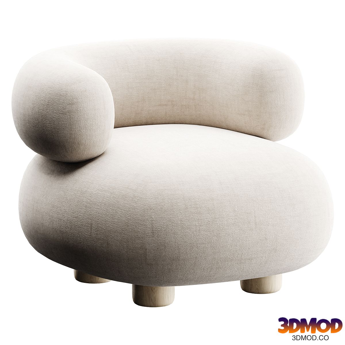 ANA ROQUE INTERIORS TREVOR | Armchair