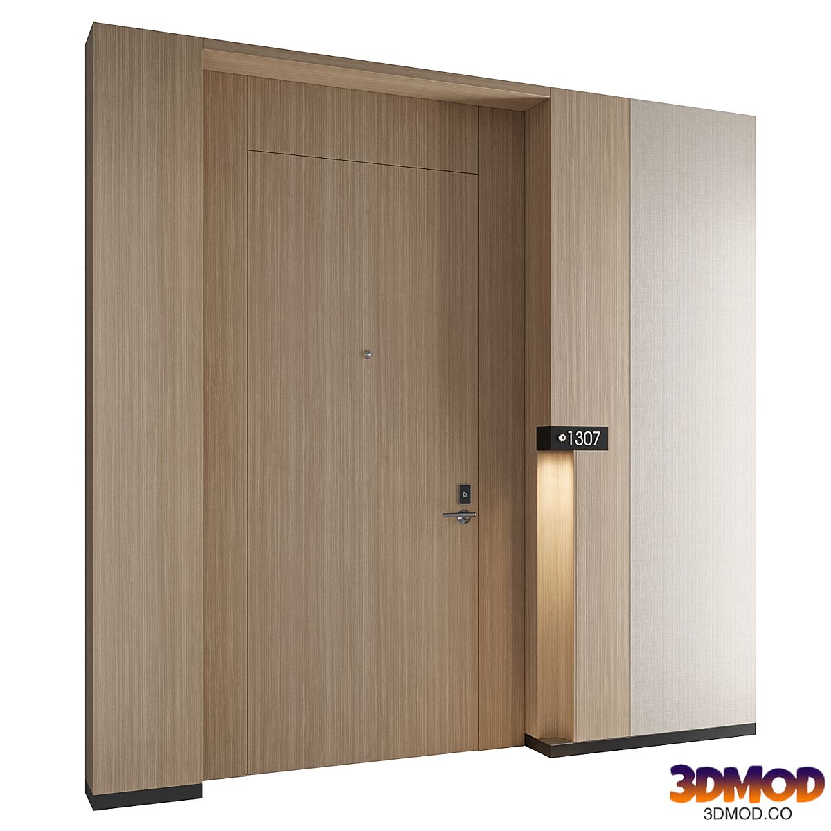 Modern Hotel Door 016
