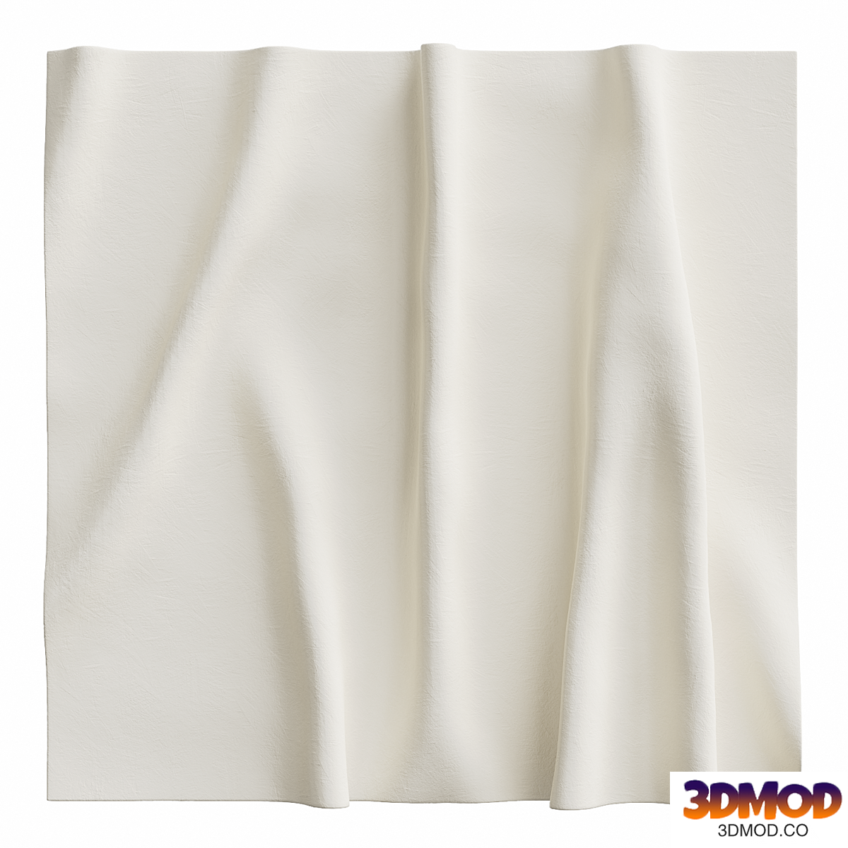 Decorative square panel