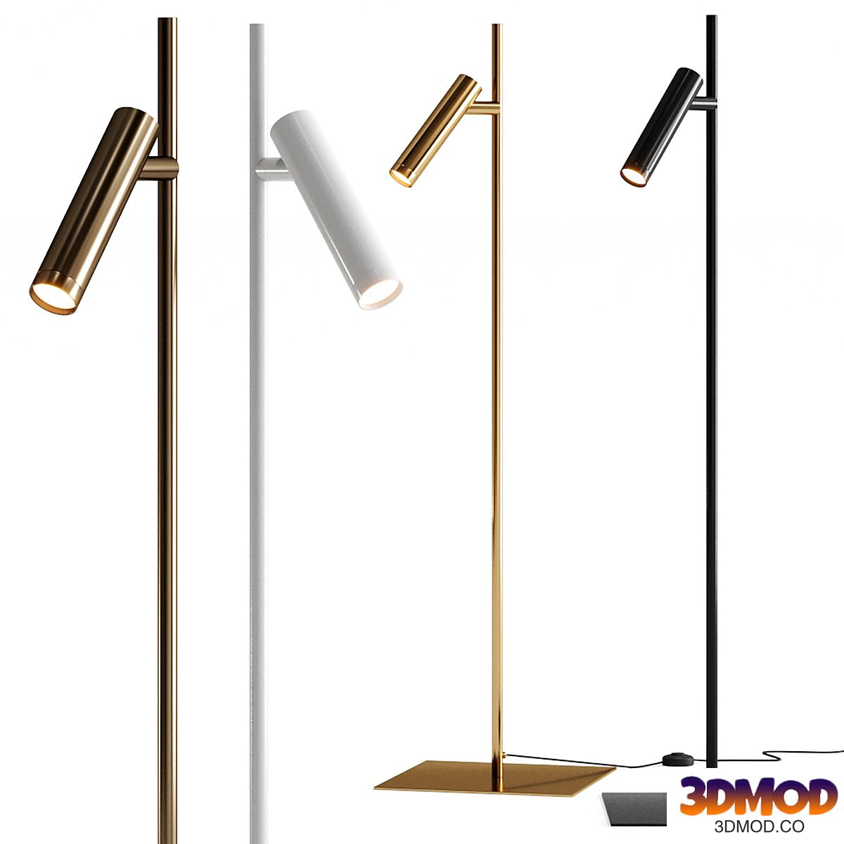 MANHATTAN P Floor lamp by luxcambra