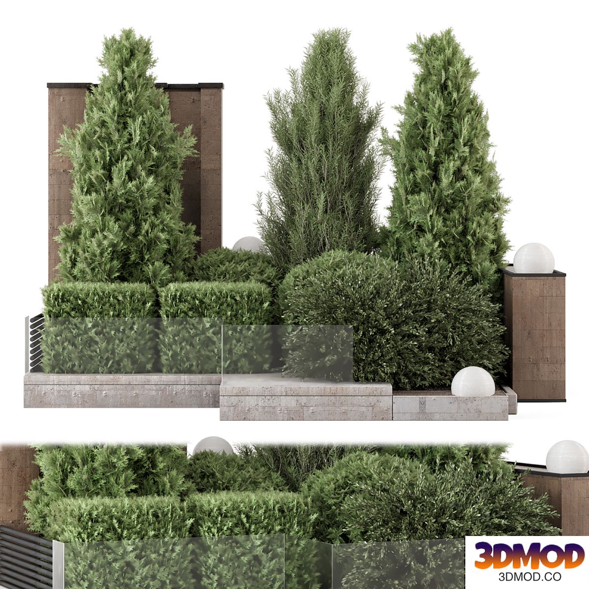 Backyard and Landscape Bush Tree 2561